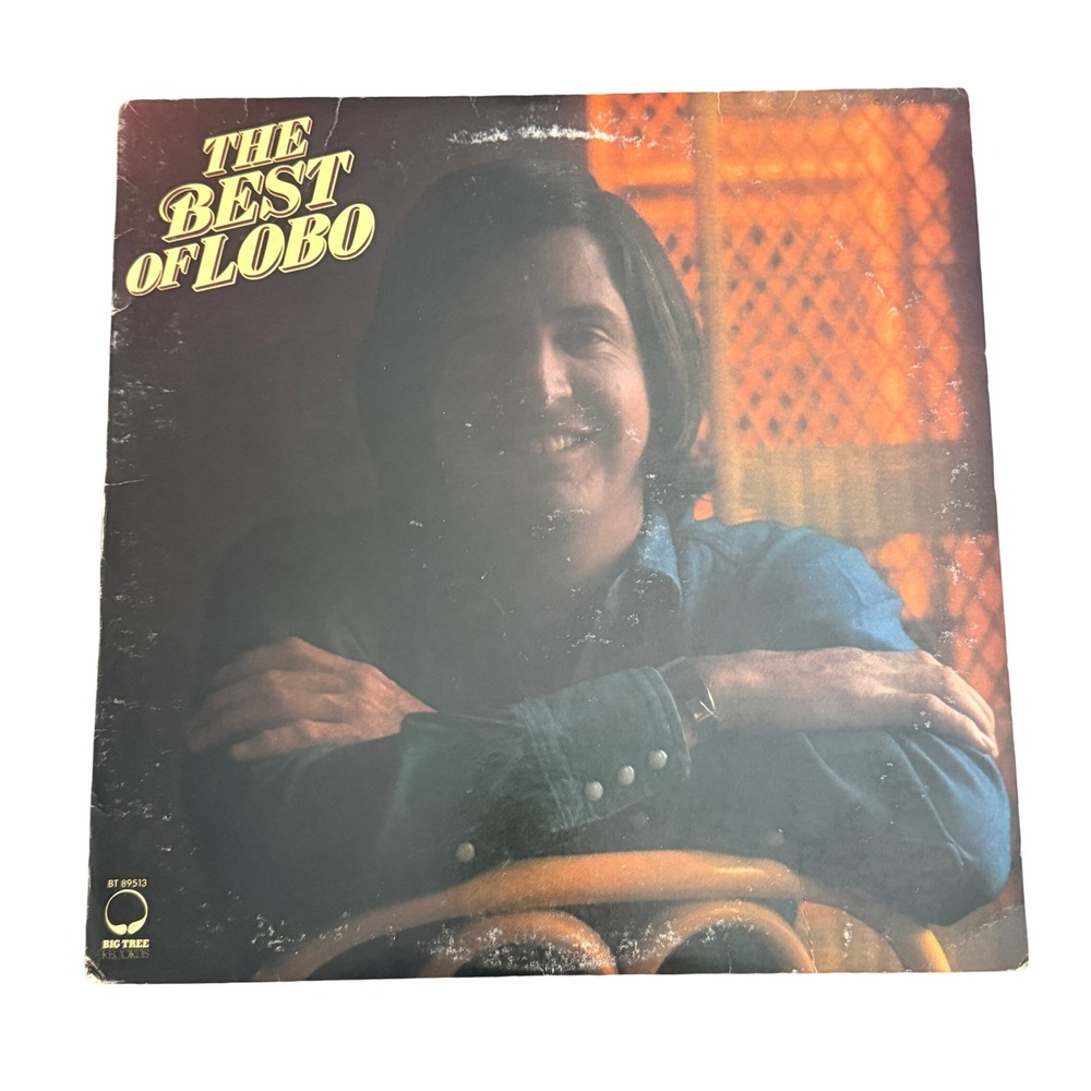 Big Tree Lobo Vinyl LP The Best Of Lobo BT 89513 12" Black Soft Rock 1975